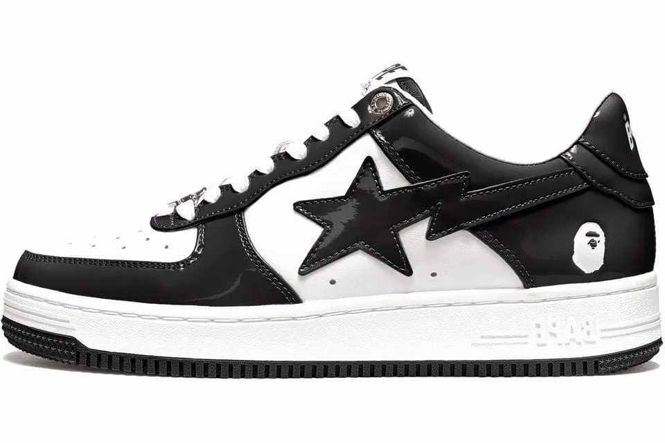 A BATHING APE BAPE STA LOW BLACK