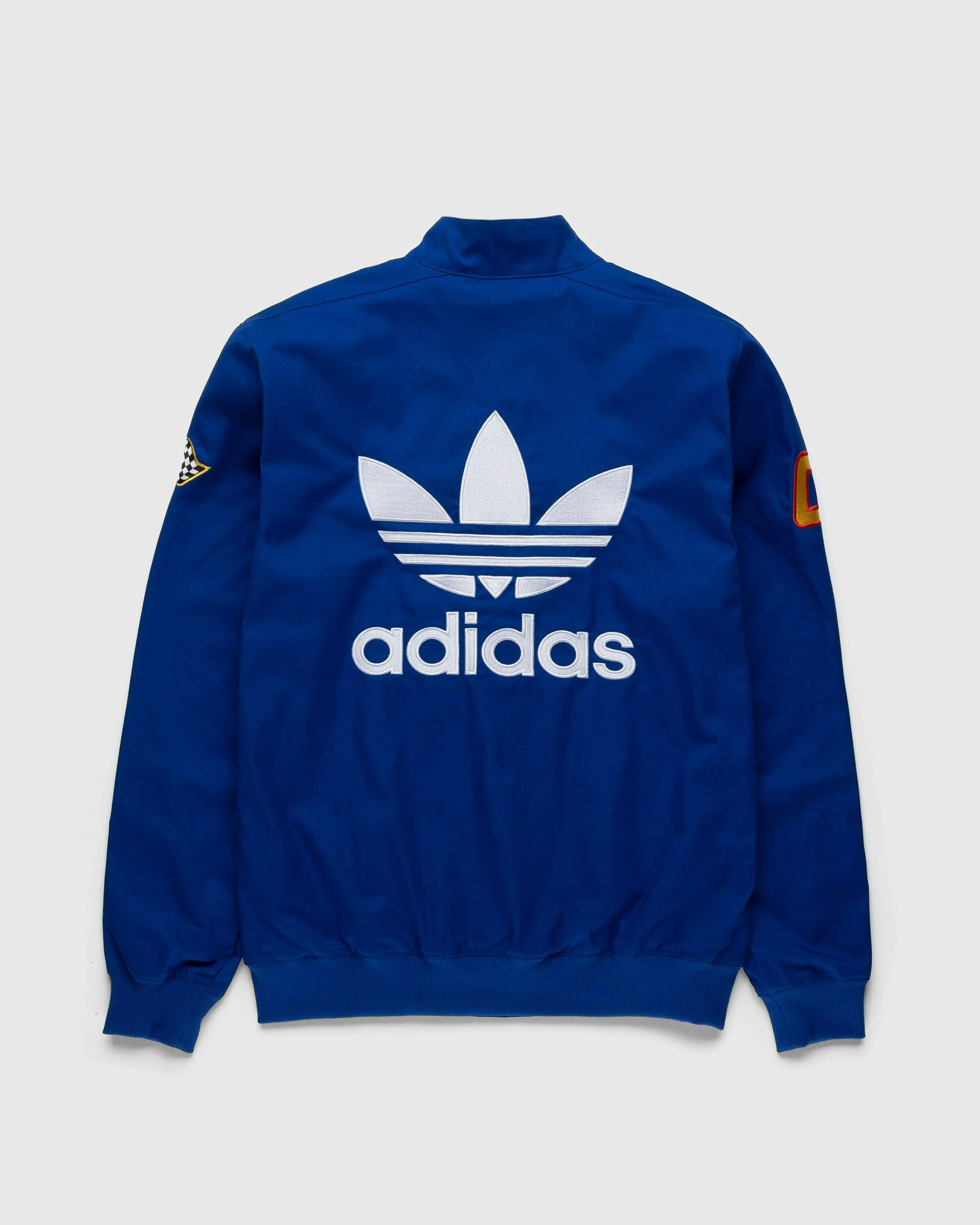 Adidas – Sean Wotherspoon x Hot Wheels Race Jacket Blue | Highsnobiety Shop