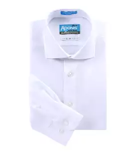 Adonis Boys Cotton Non-Iron Slim Fit Supima Twill Dress Shirt_BCSB39