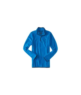 Aeropostale Mens 1/4 Zip Fleece Jacket