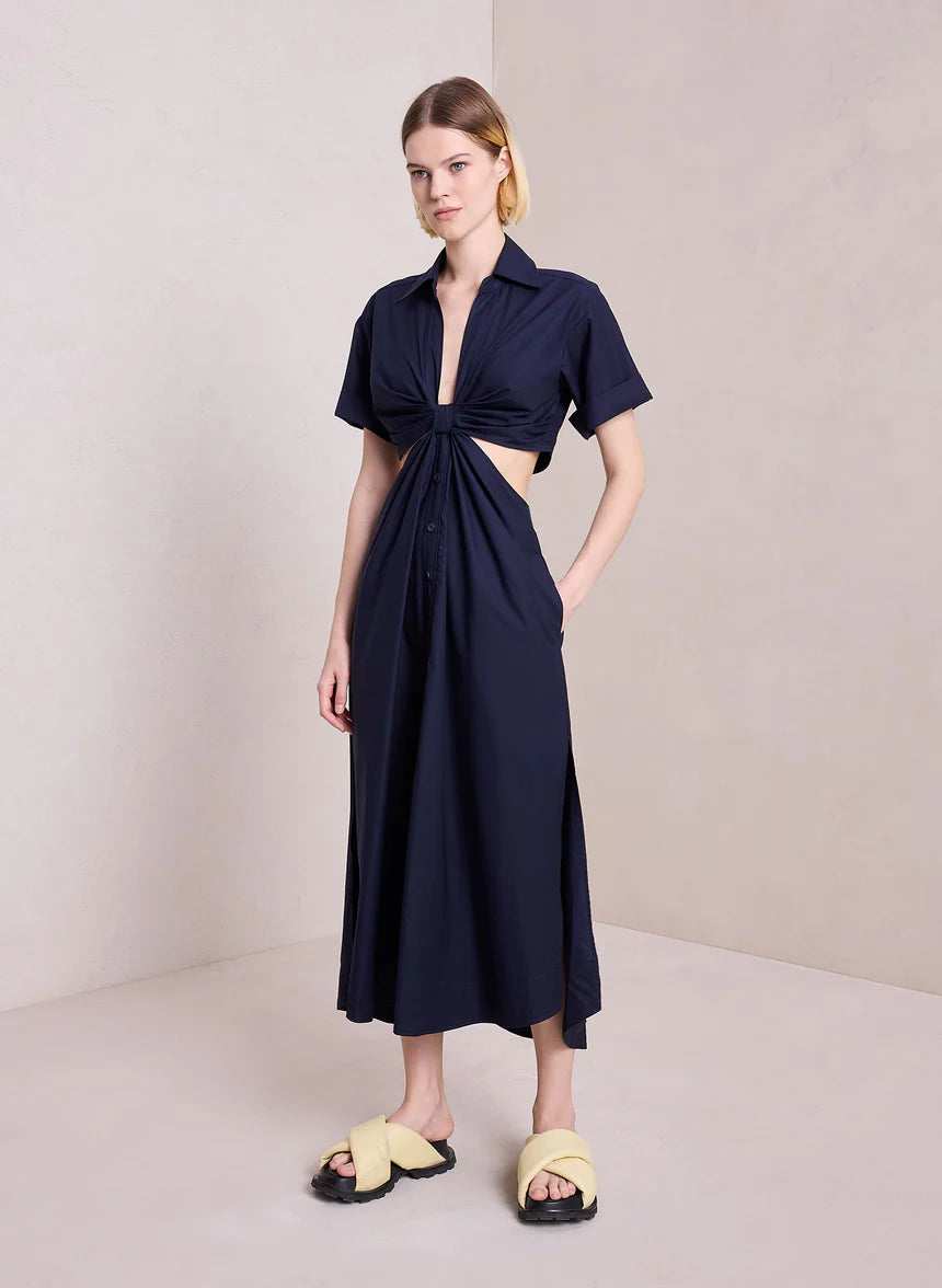 ALC Georgia Cotton Midi Dress