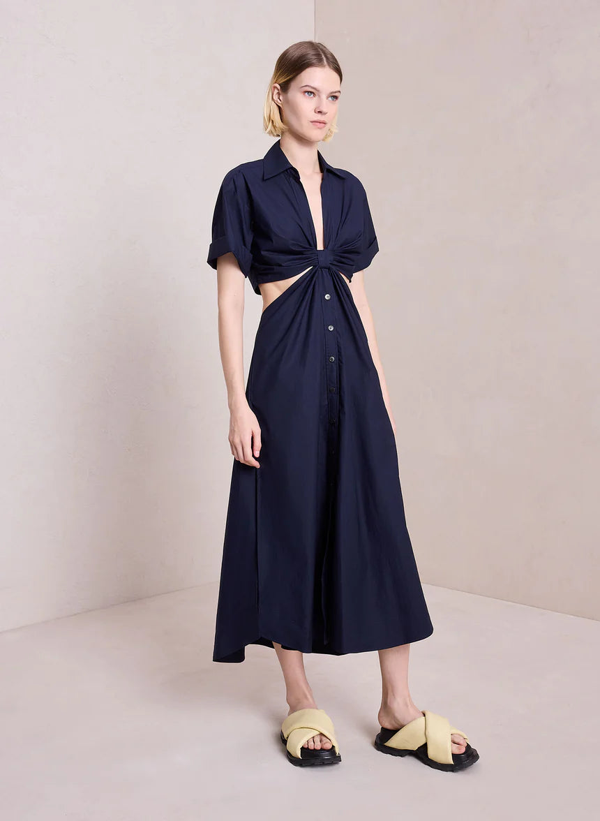 ALC Georgia Cotton Midi Dress