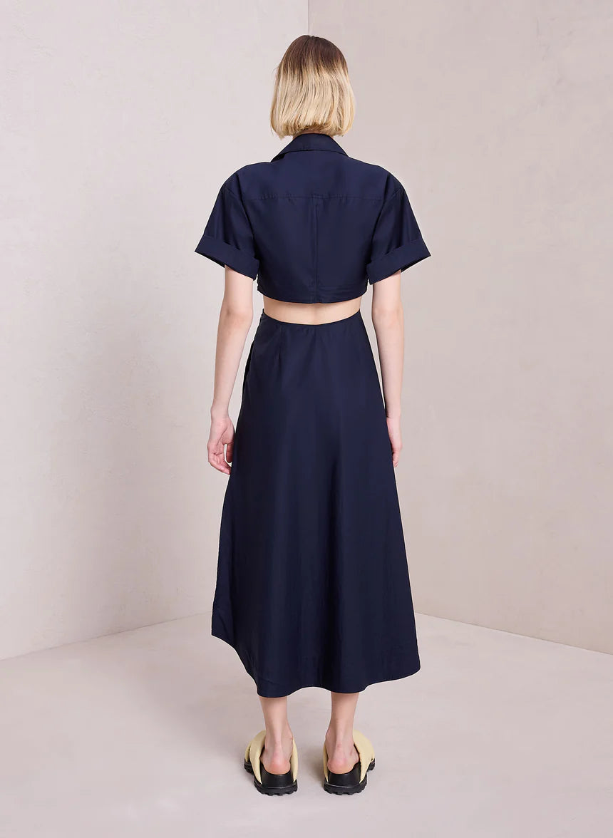 ALC Georgia Cotton Midi Dress