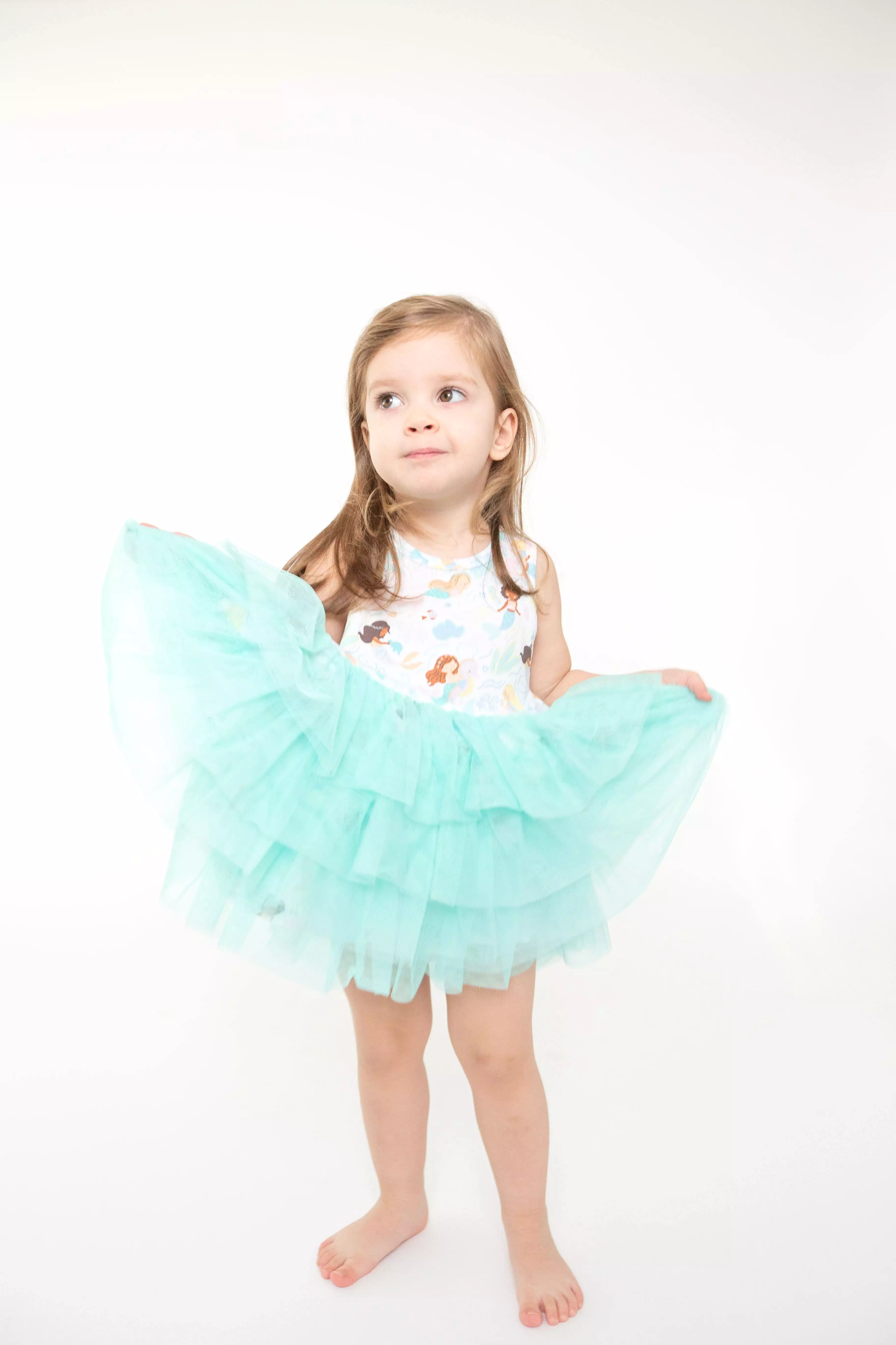 Angel Dear - Magical Mermaids Twirly Tutu Dress