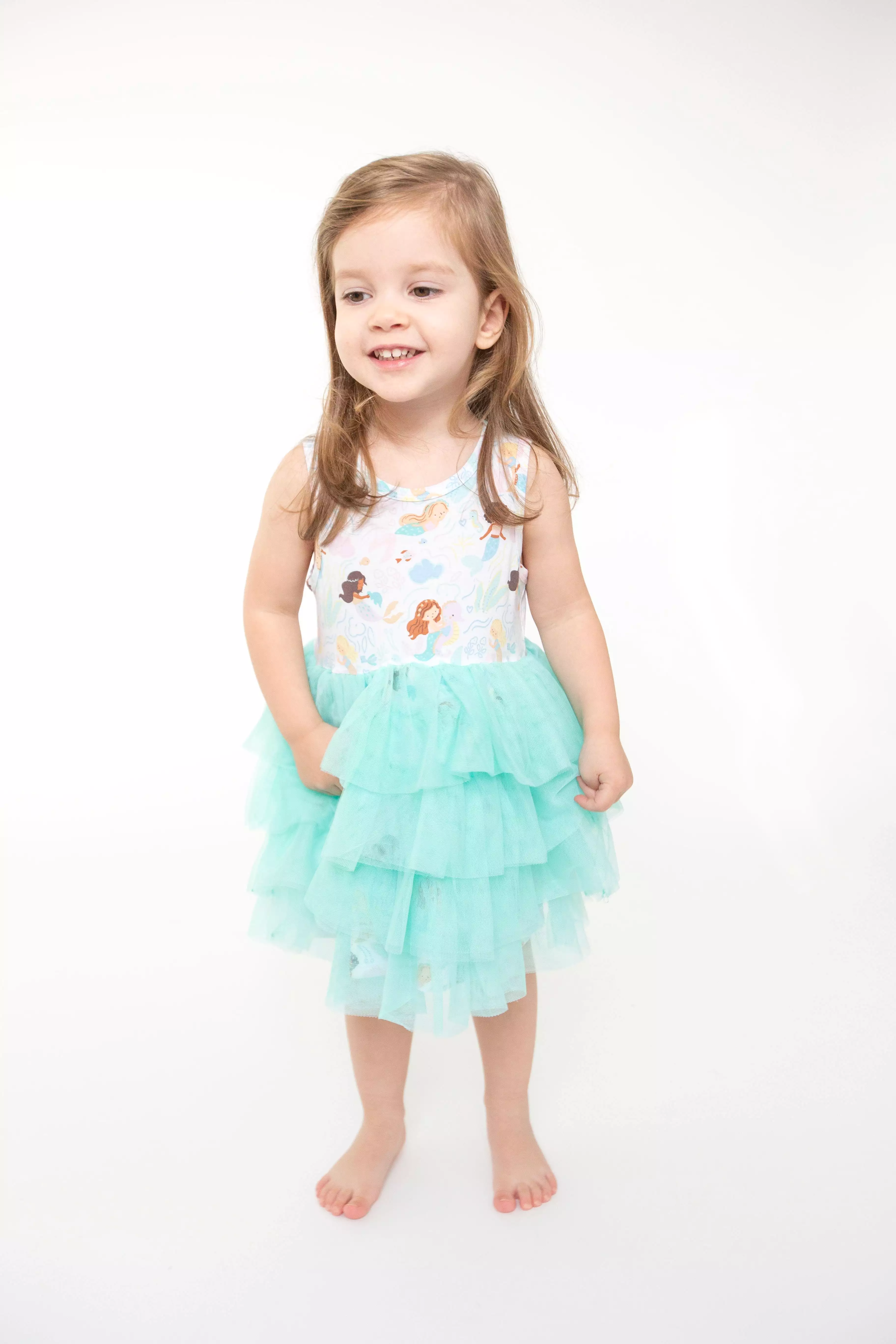 Angel Dear - Magical Mermaids Twirly Tutu Dress