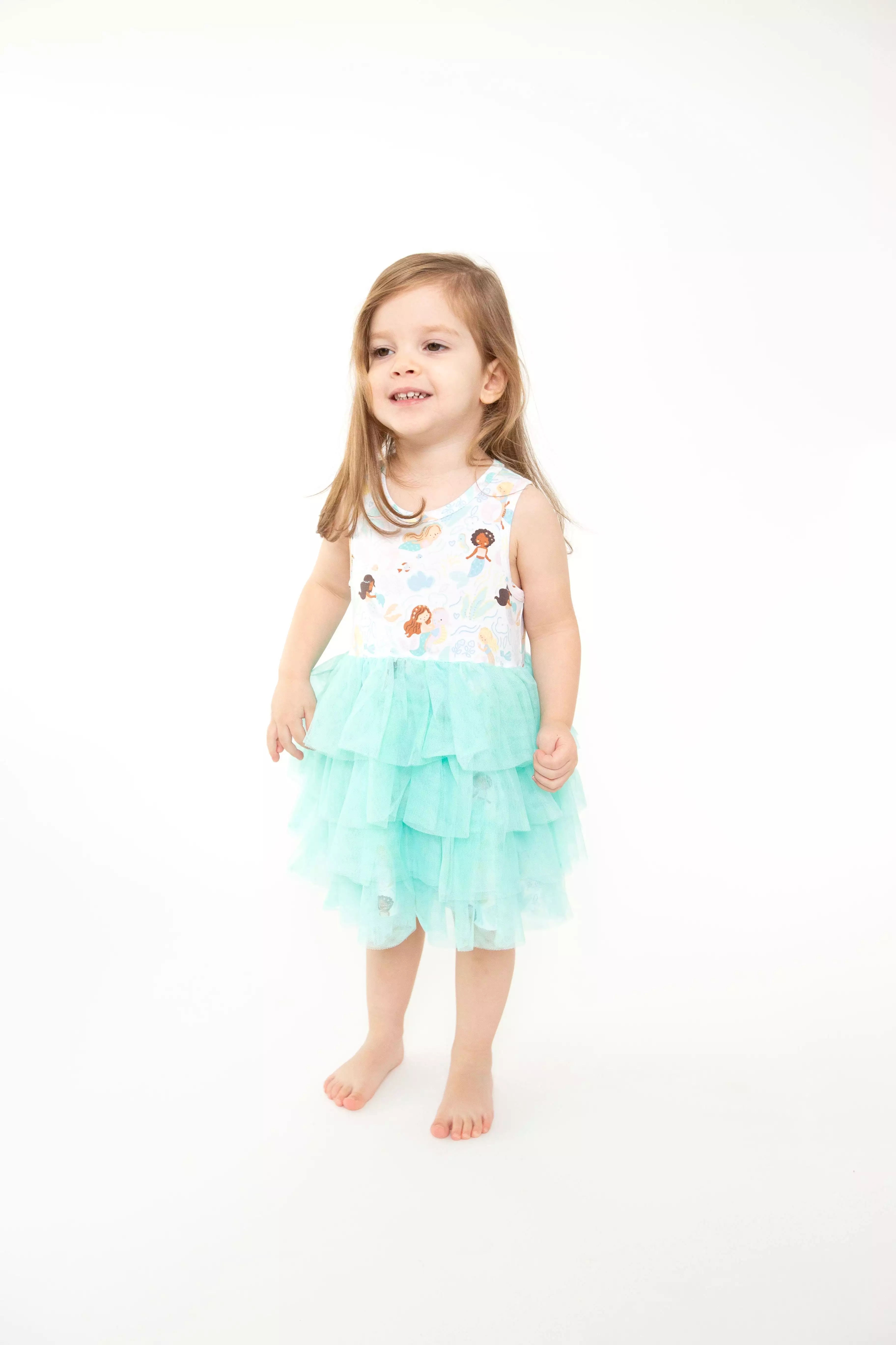 Angel Dear - Magical Mermaids Twirly Tutu Dress