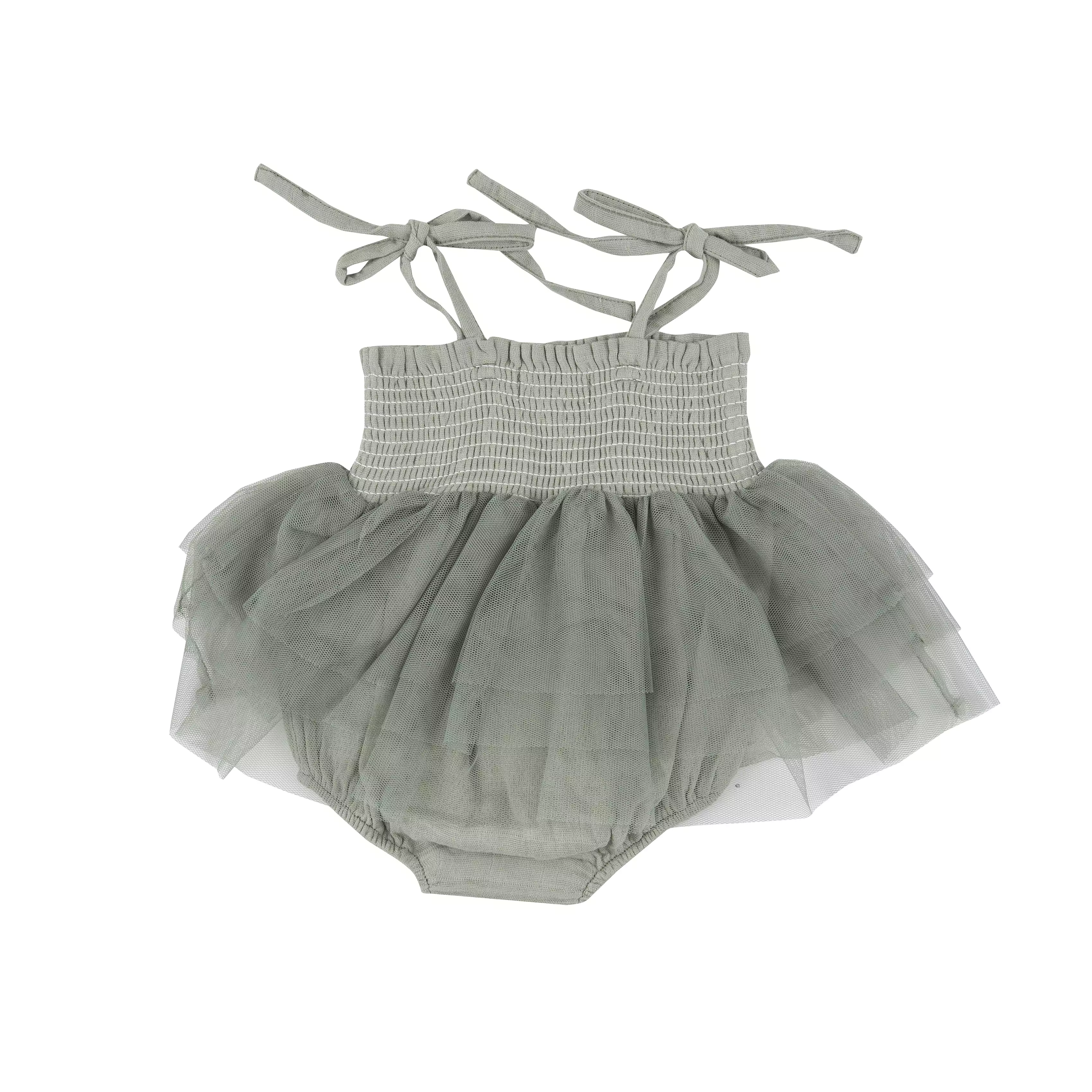 Angel Dear Solid Muslin Tutu Bubble - Desert Sage