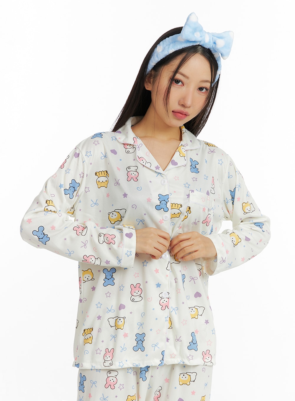 Animal Graphic Pajama Set IF421