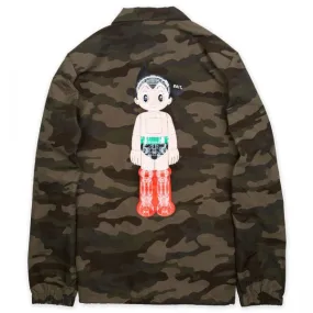 BAIT x Astro Boy Men Mechanics Coaches Jacket (camo)