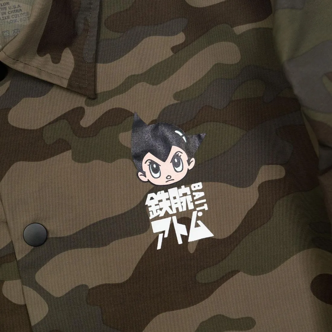 BAIT x Astro Boy Men Mechanics Coaches Jacket (camo)