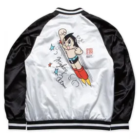 BAIT x Astro Boy Men Mighty Atom Souvenir Jacket (black / white)