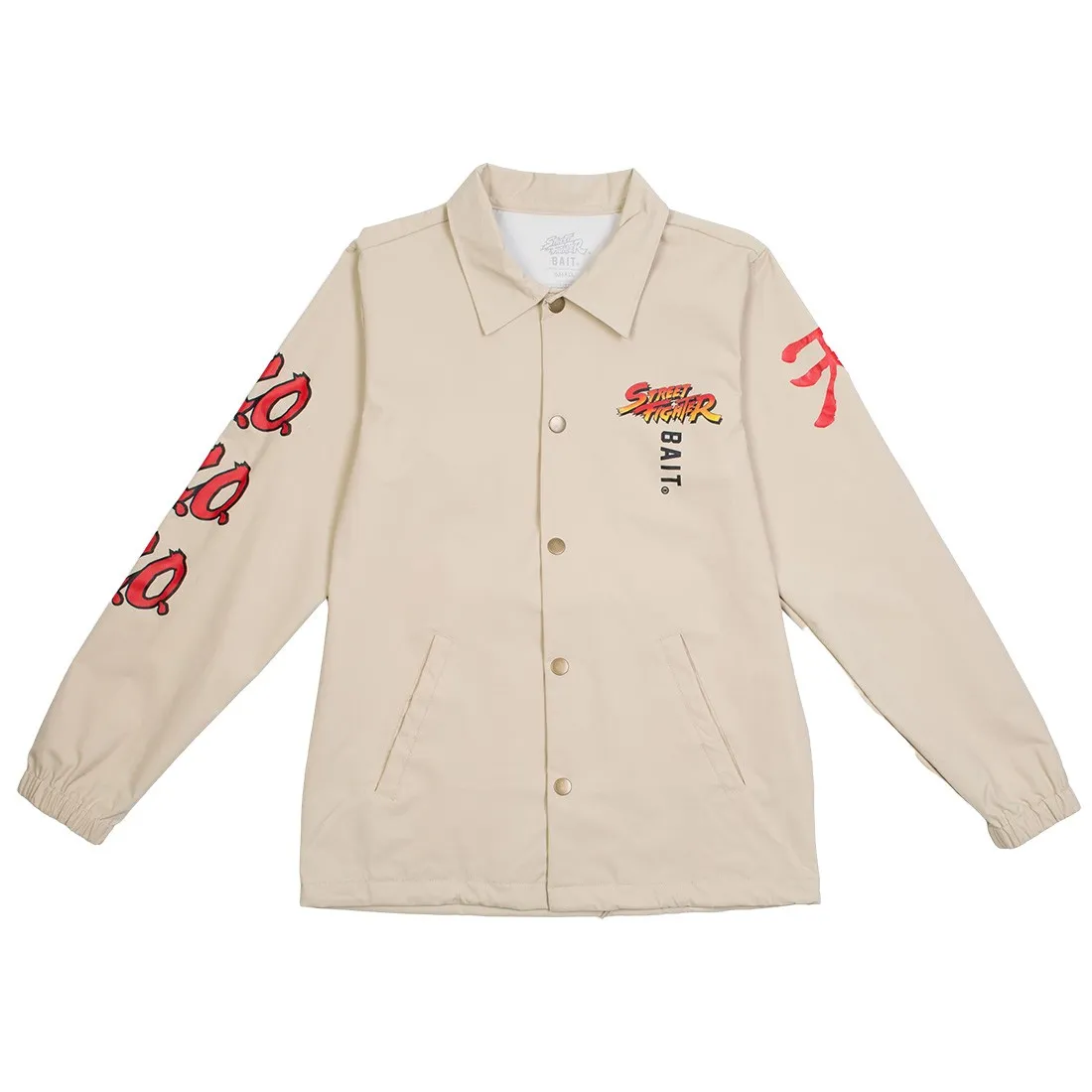 BAIT x Street Fighter Men Akuma Stance Jacket (sand)