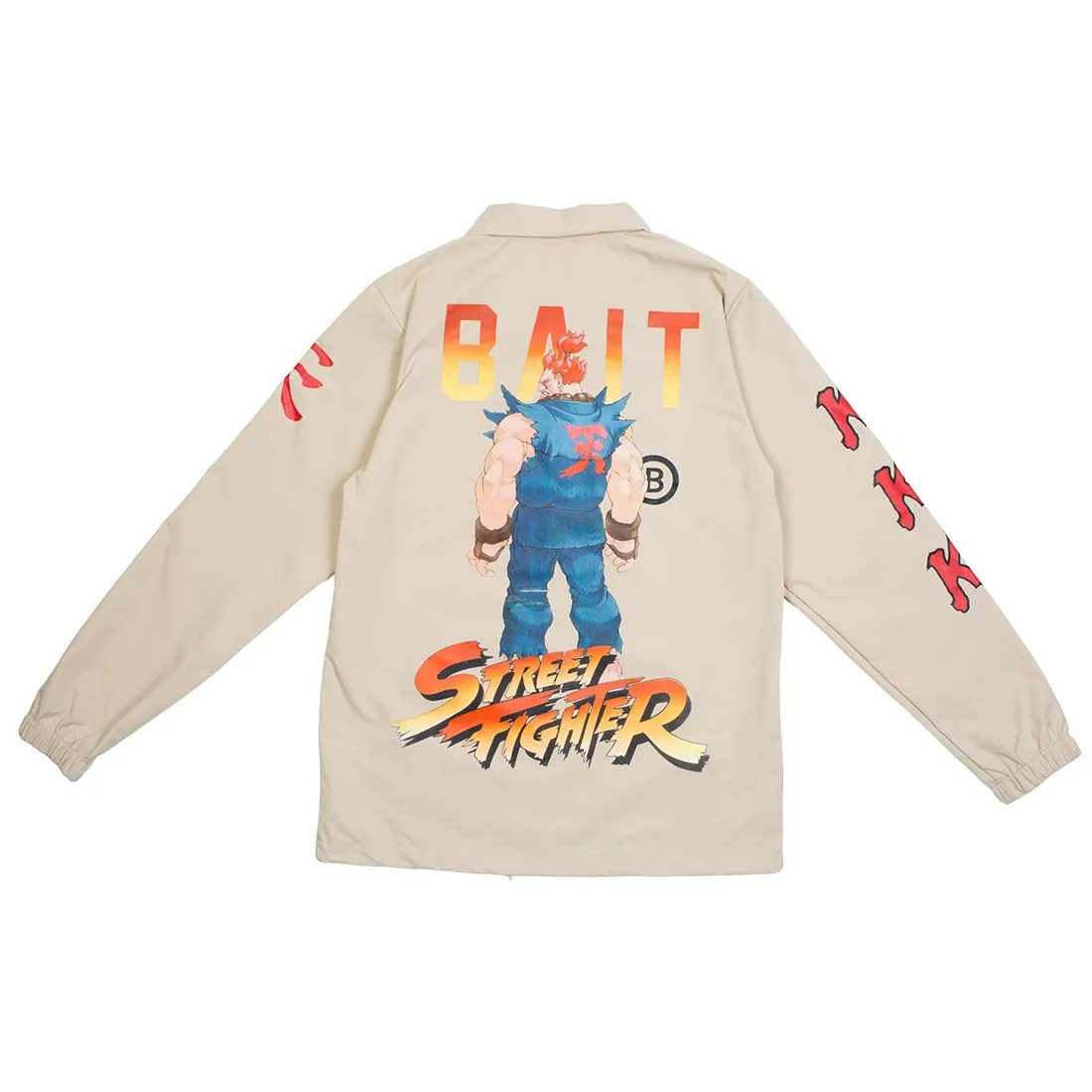 BAIT x Street Fighter Men Akuma Stance Jacket (sand)