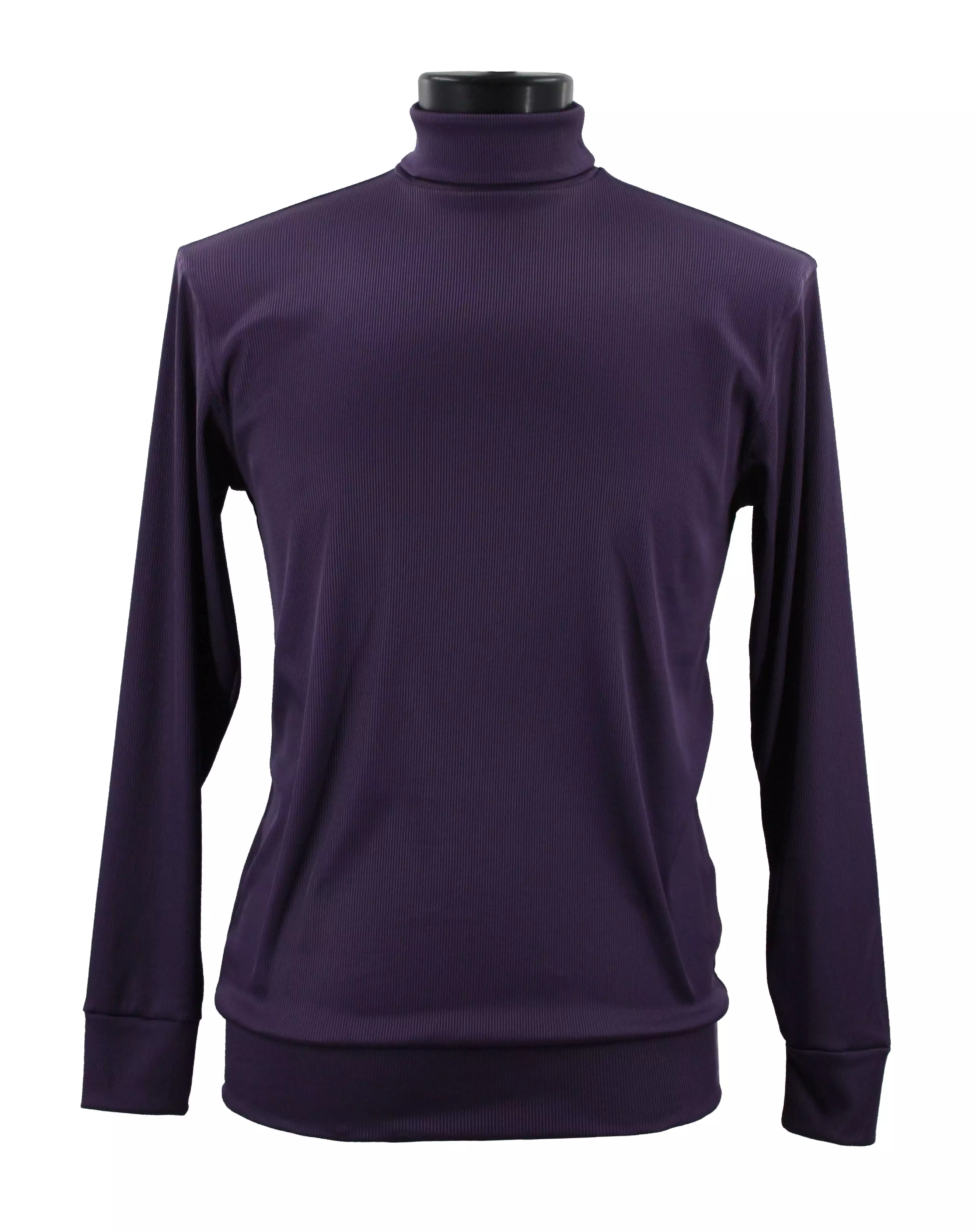 Bassiri L/S Turtle Neck T-Shirt 633-Purple