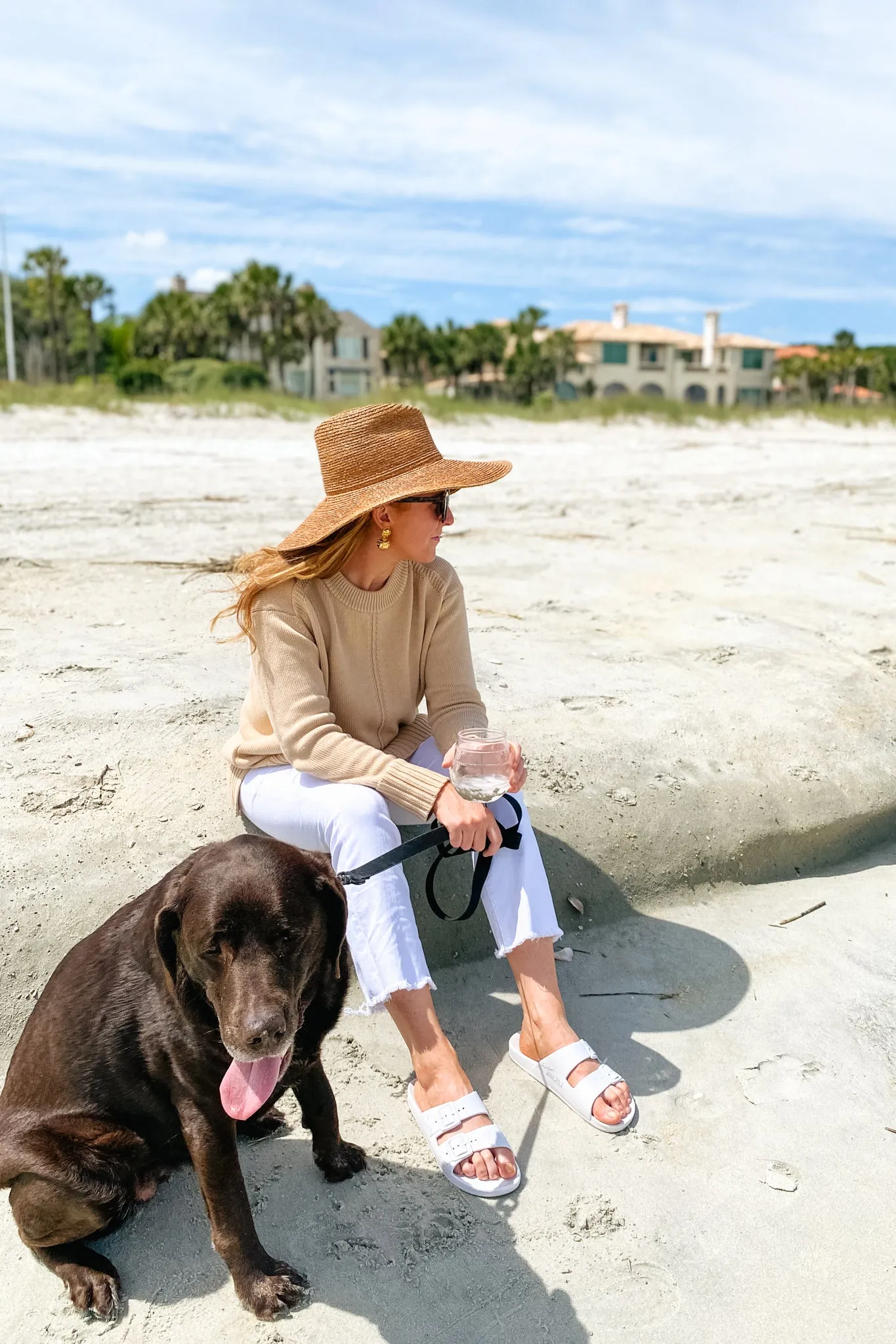 Beige Brant Point Sweater