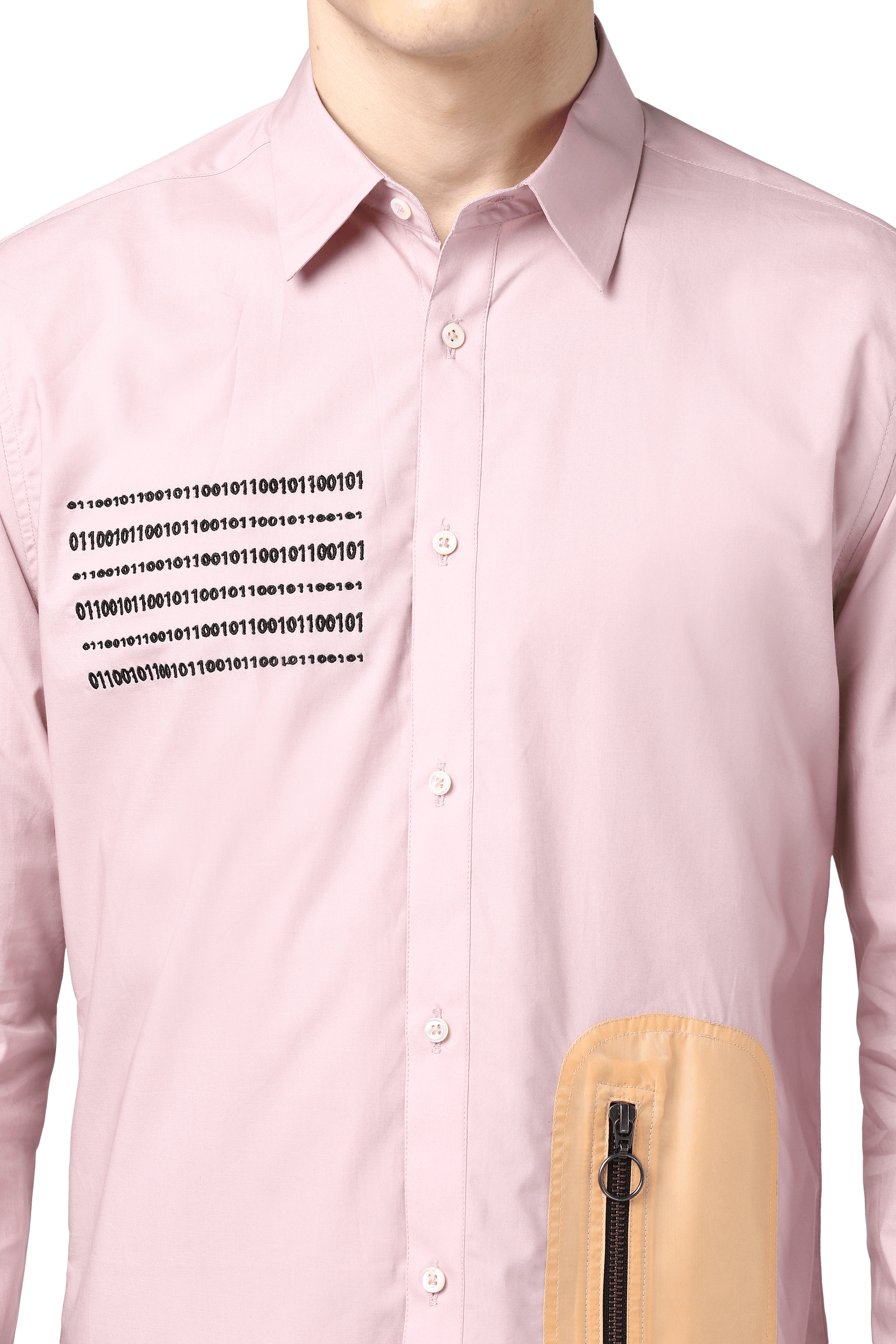 Binary Shirt With Utility Pocket & Elbow Patch