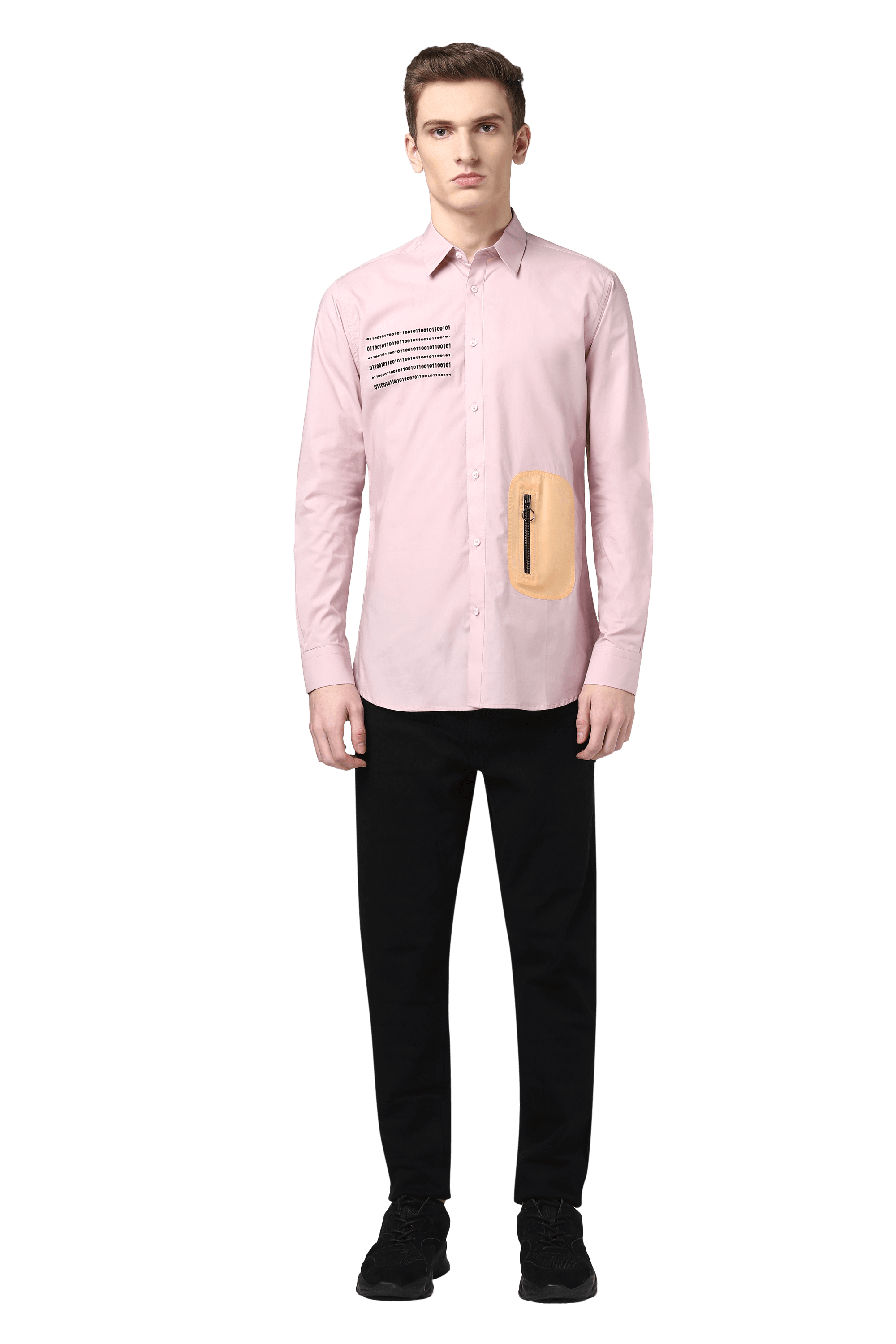 Binary Shirt With Utility Pocket & Elbow Patch