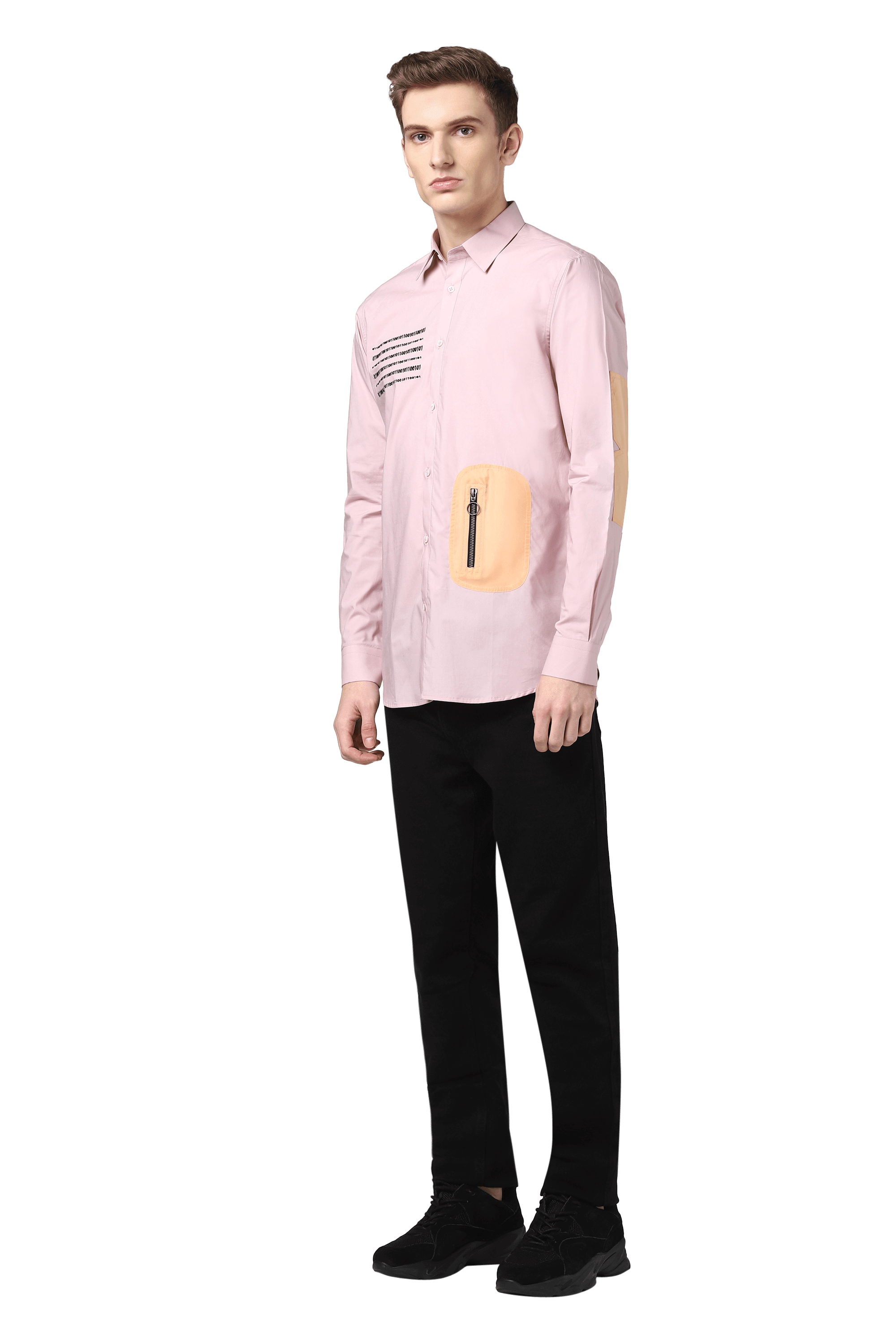 Binary Shirt With Utility Pocket & Elbow Patch