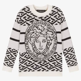 Black & White Medusa Sweater