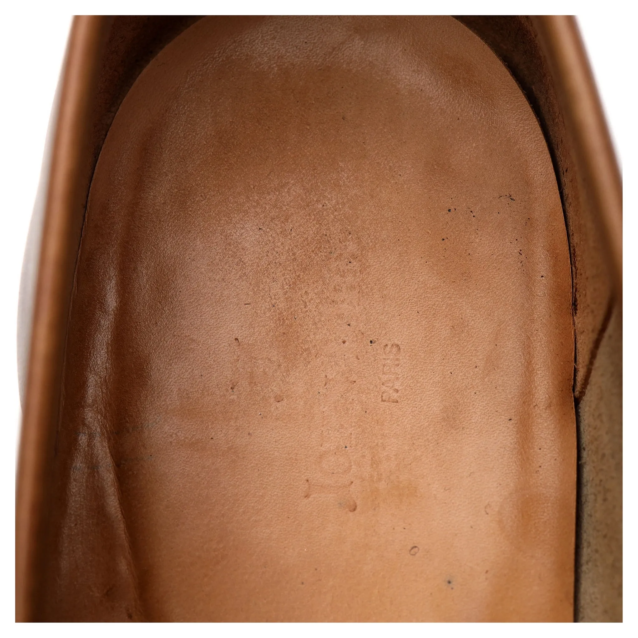 Brown Leather Loafers UK 11 E