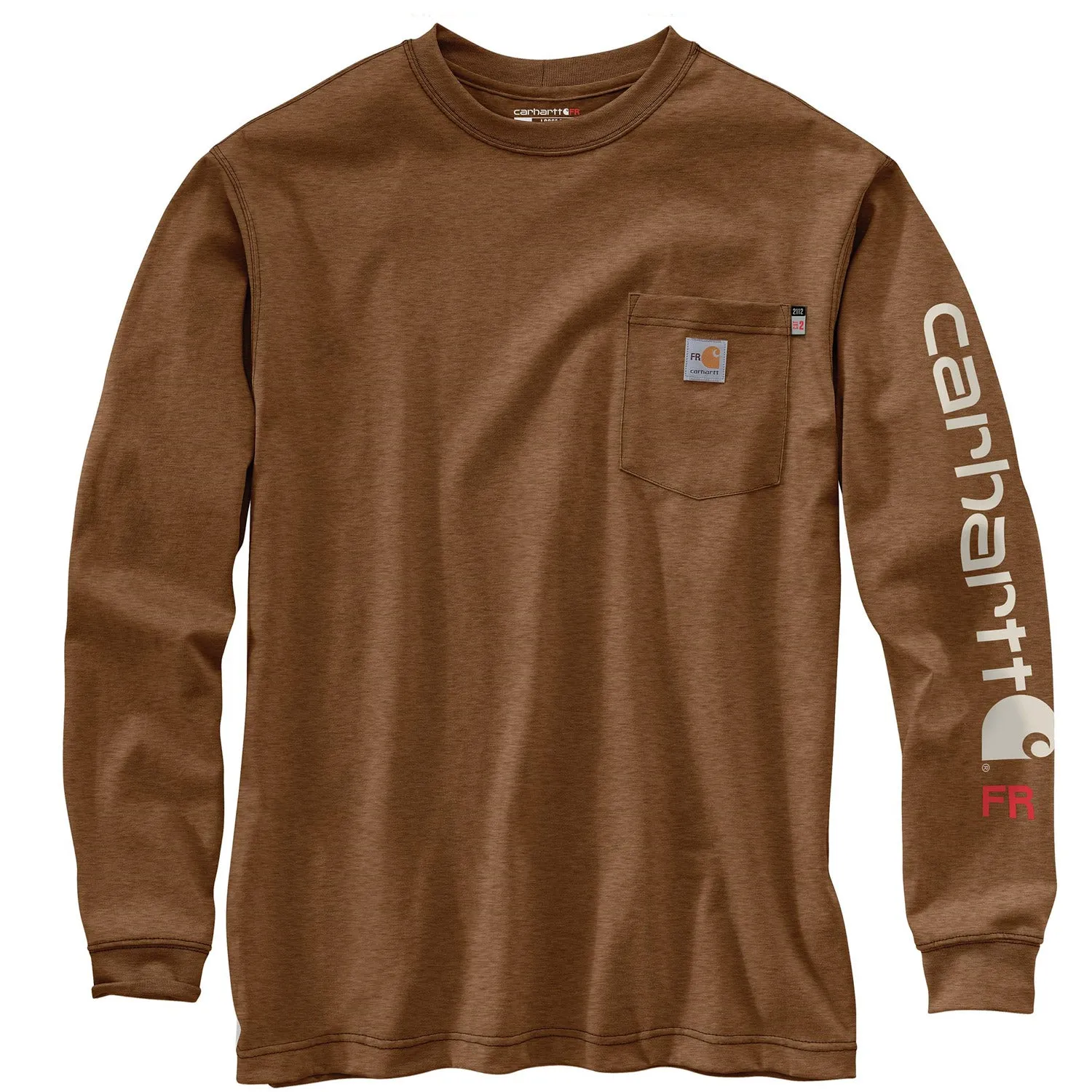 Carhartt Men's Flame Resistant Force Graphic Long Sleeve T-Shirt