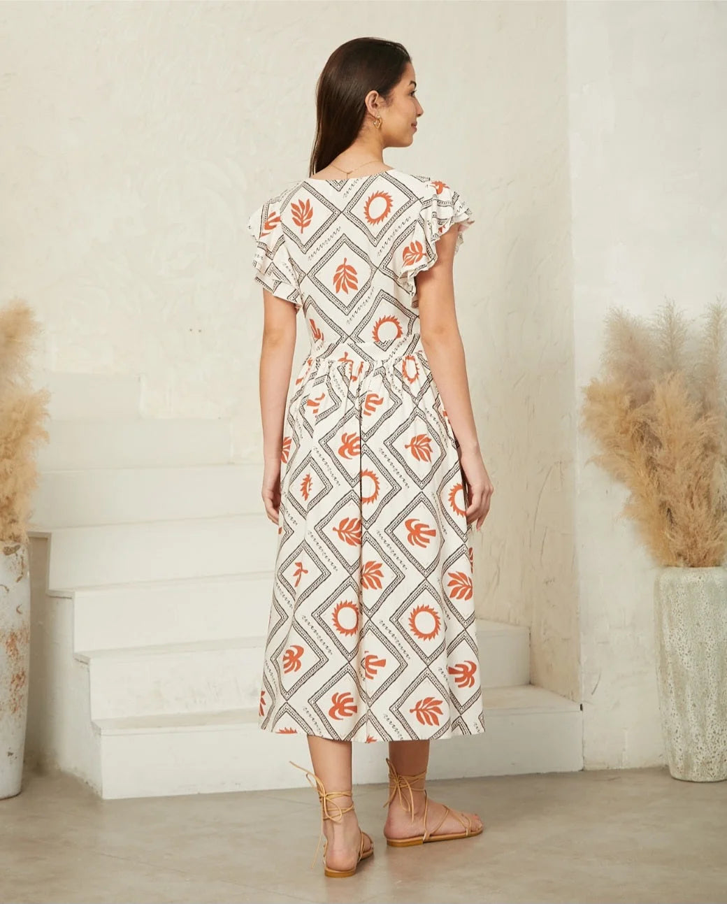 Chrissie Midi Dress - Tuscany