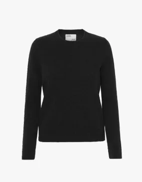 CLASSIC MERINO WOOL SWEATER - BLACK