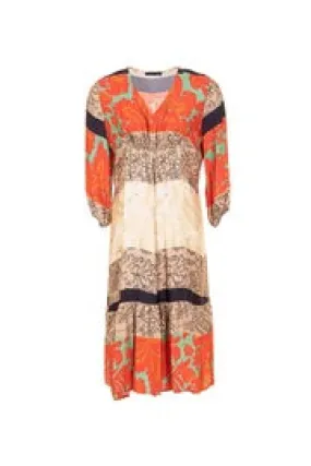 Colour Print Dress - Peruzzi