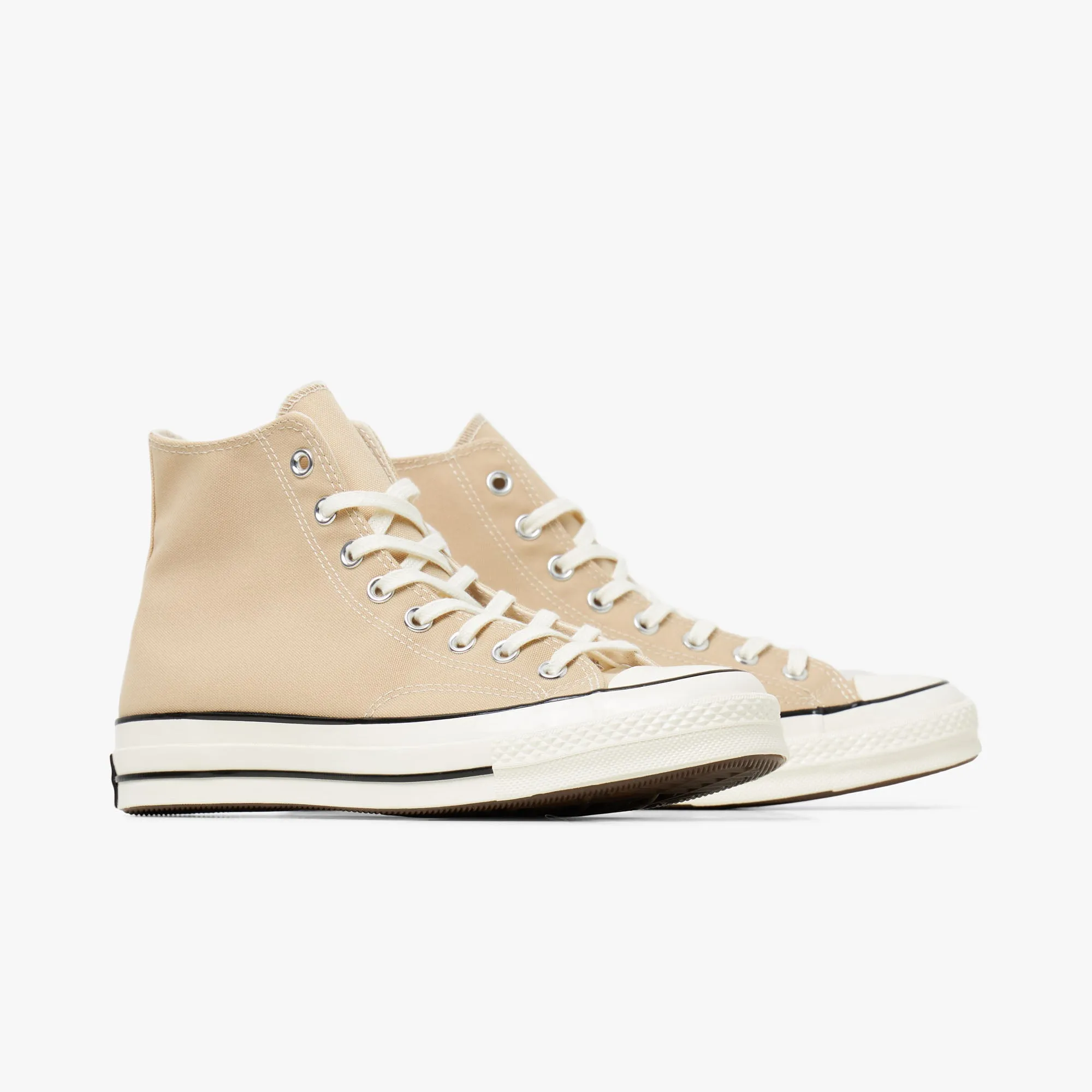 Converse Chuck 70 Hi Oat Milk / Egret - Black