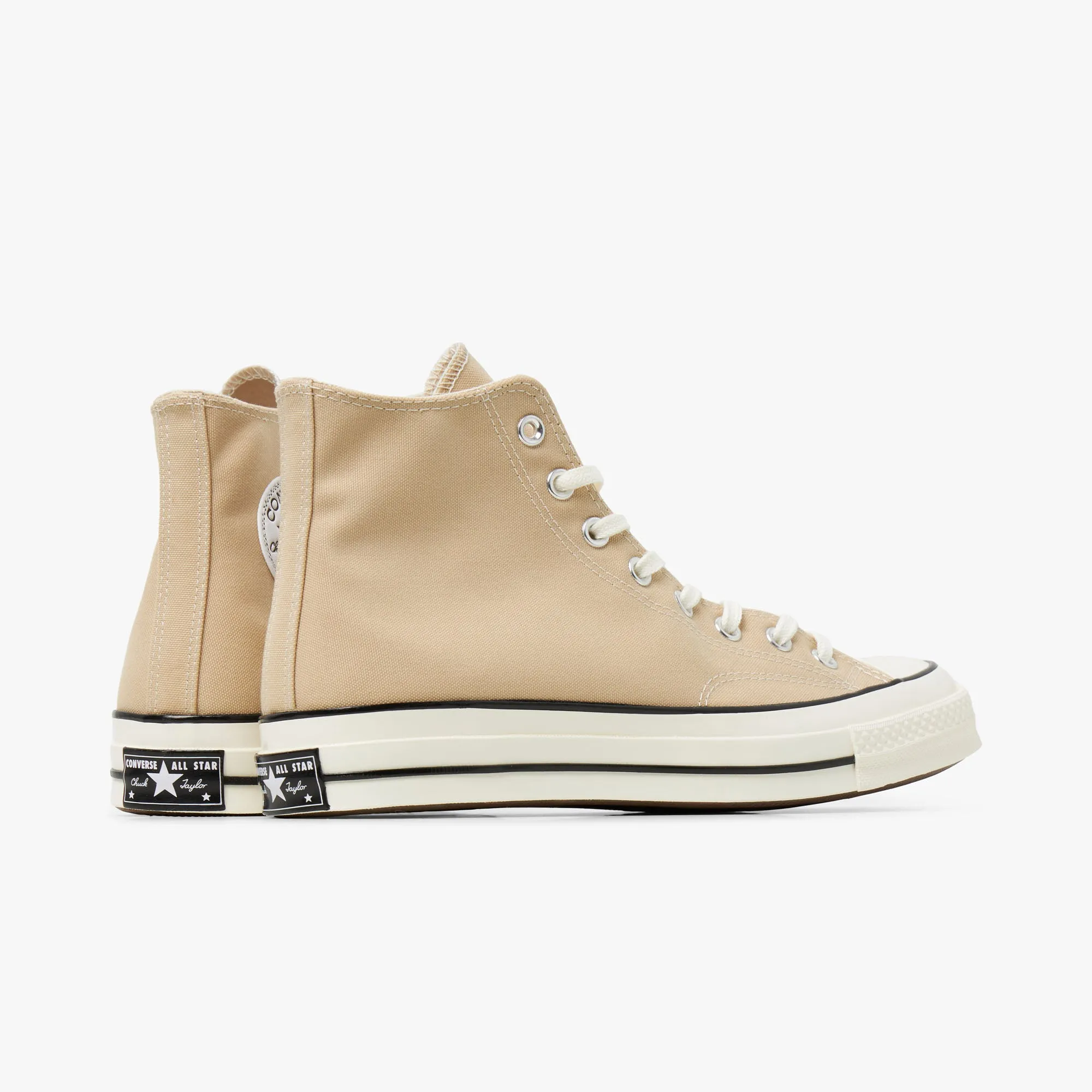 Converse Chuck 70 Hi Oat Milk / Egret - Black