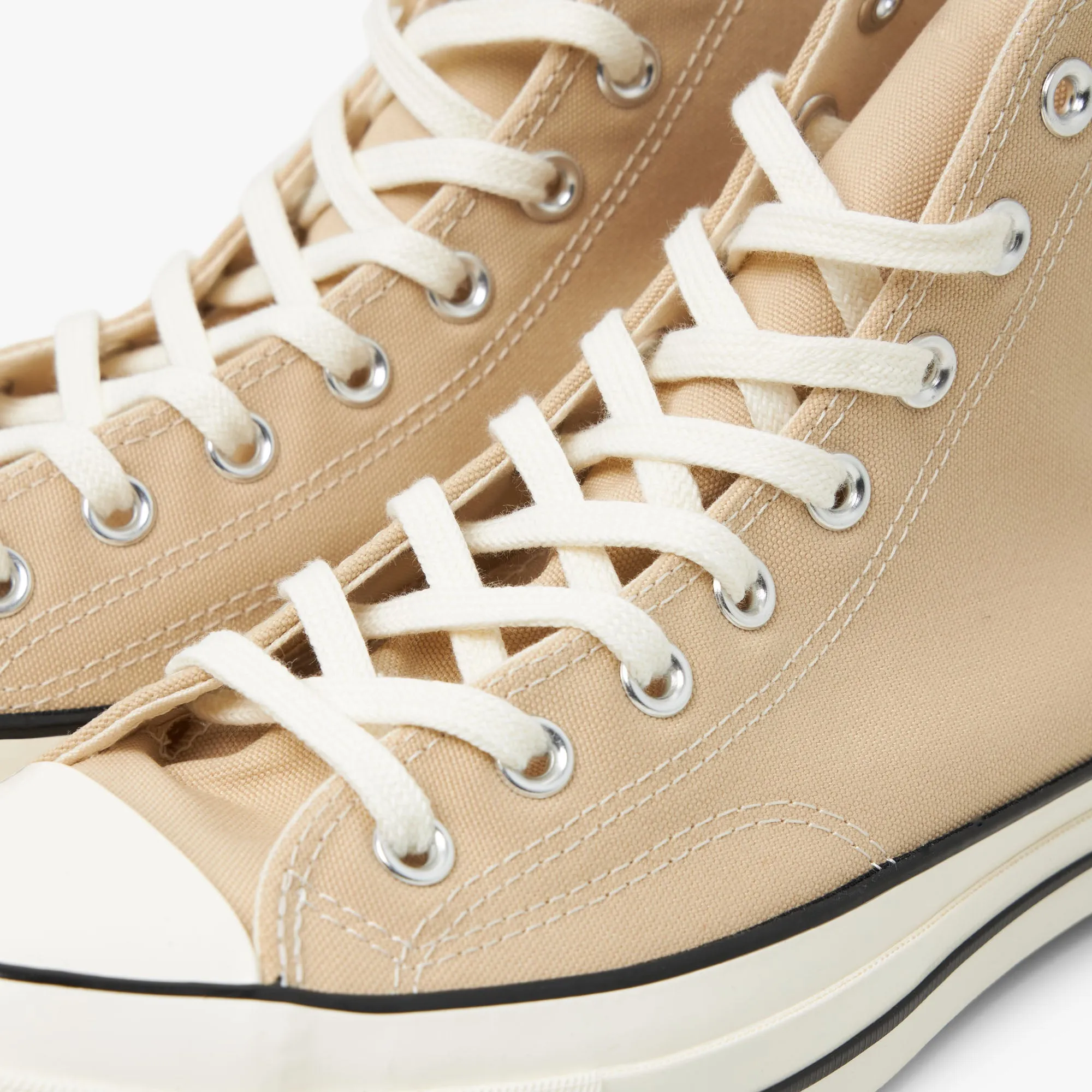 Converse Chuck 70 Hi Oat Milk / Egret - Black