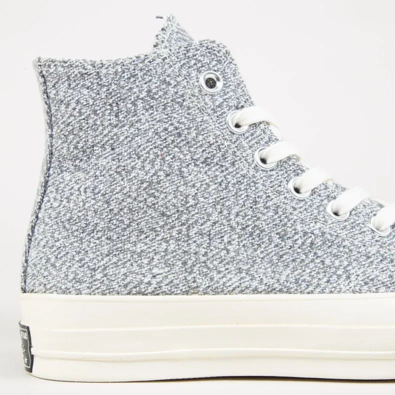 Converse Chuck Taylor All Star 70 Hi 'Cotton Renew' (Black/White/Egret)