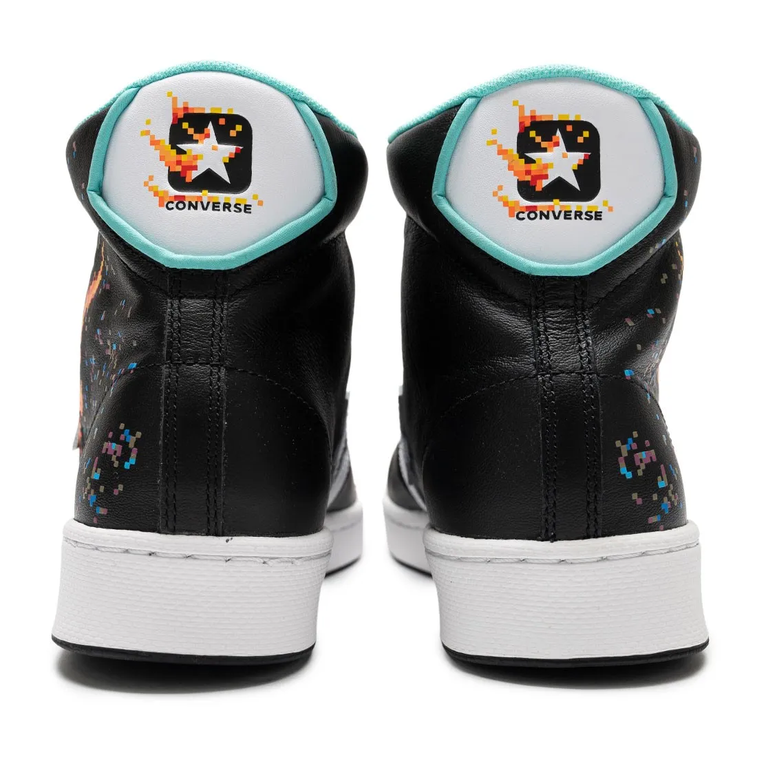 Converse x NBA Jam Men Pro Leather Hi (black / tart orange / white)