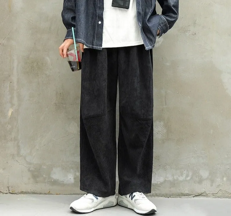 Corduroy Wide Leg Pants