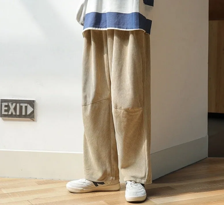 Corduroy Wide Leg Pants