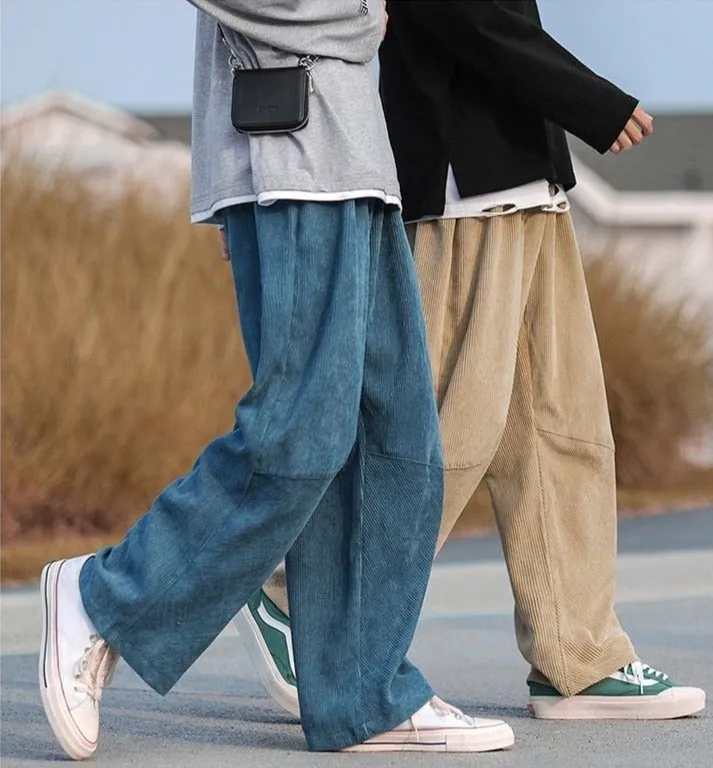 Corduroy Wide Leg Pants