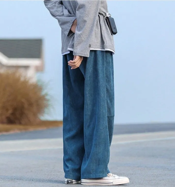 Corduroy Wide Leg Pants