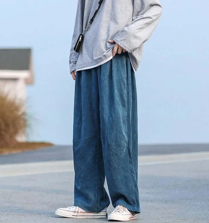 Corduroy Wide Leg Pants