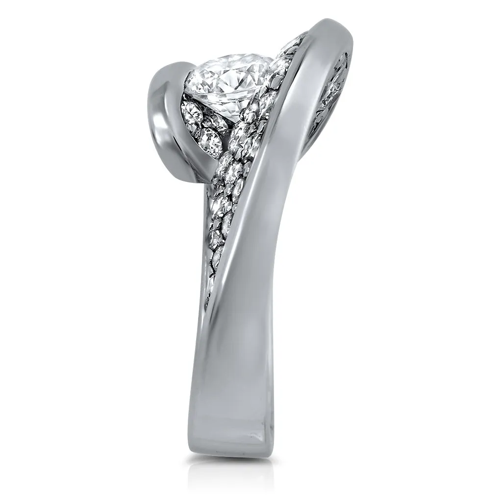 Dance Of Life Diamond Engagement Ring