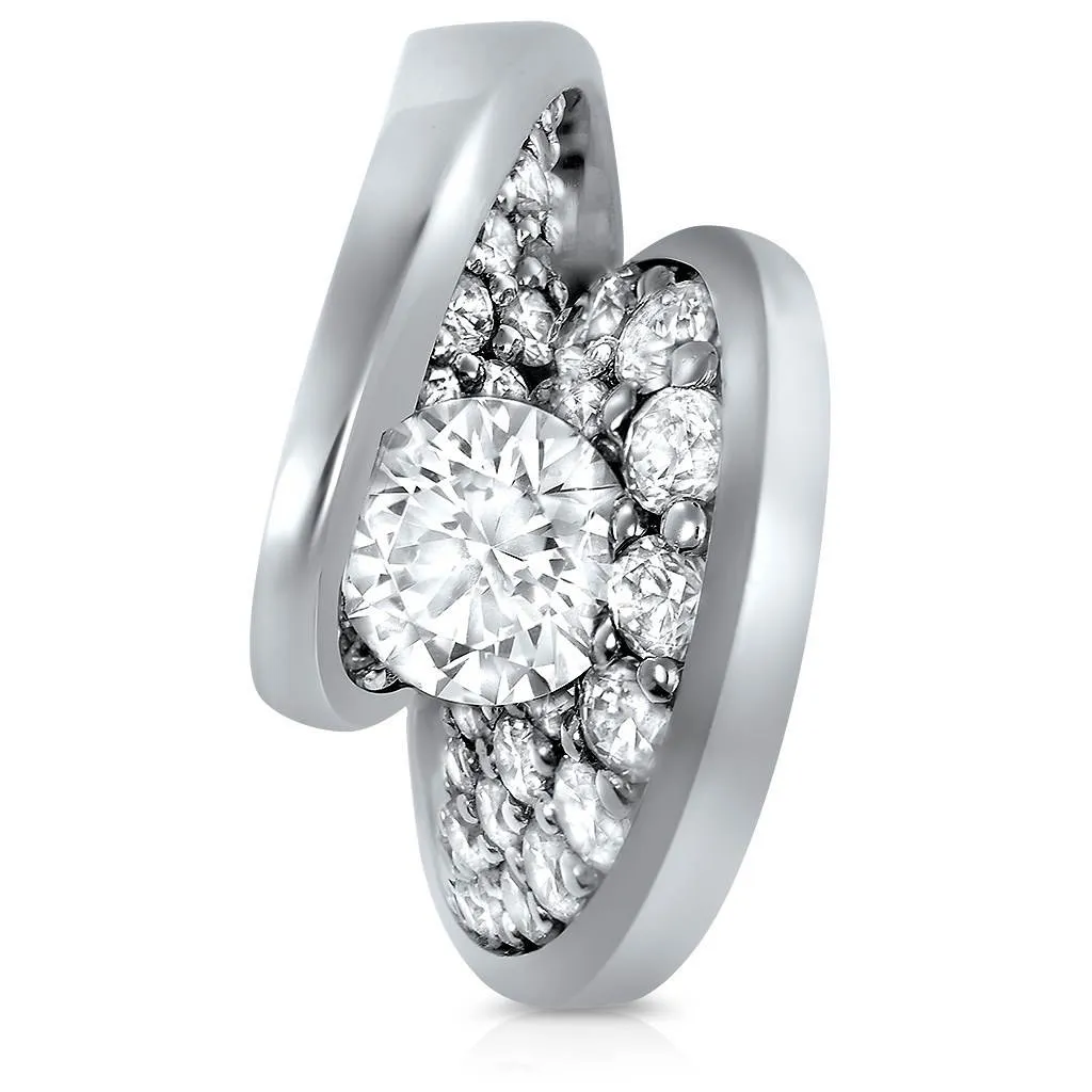 Dance Of Life Diamond Engagement Ring