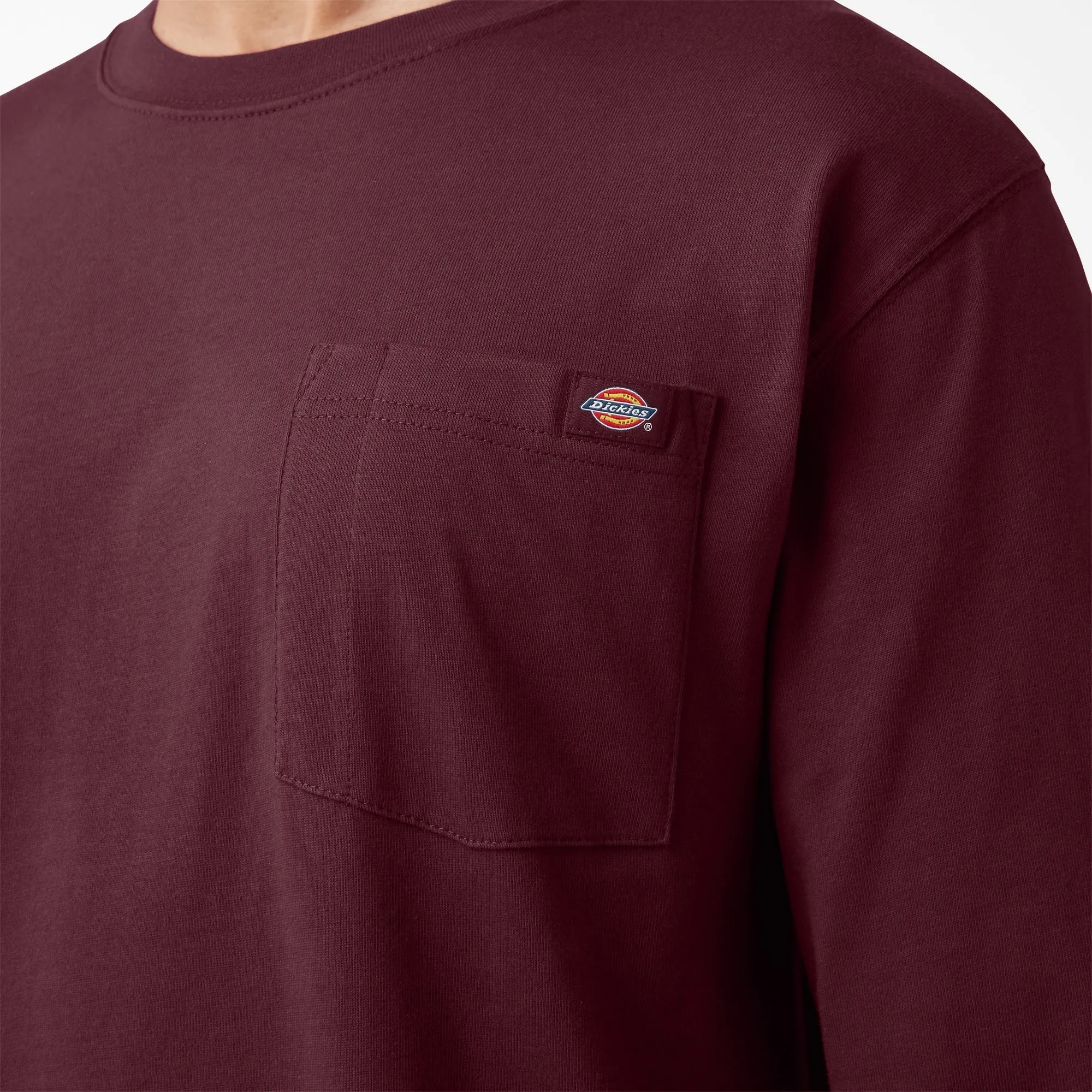 Dickies Men's Wordmark Graphic Long Sleeve T-Shirt