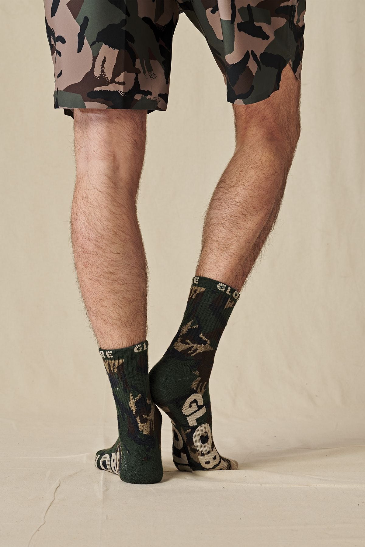 Eco Camo Crew Sock 3 Pack