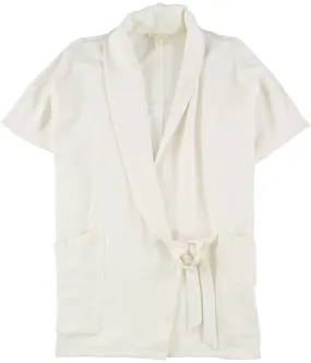 Eileen Fisher Womens Draped Wrap Jacket