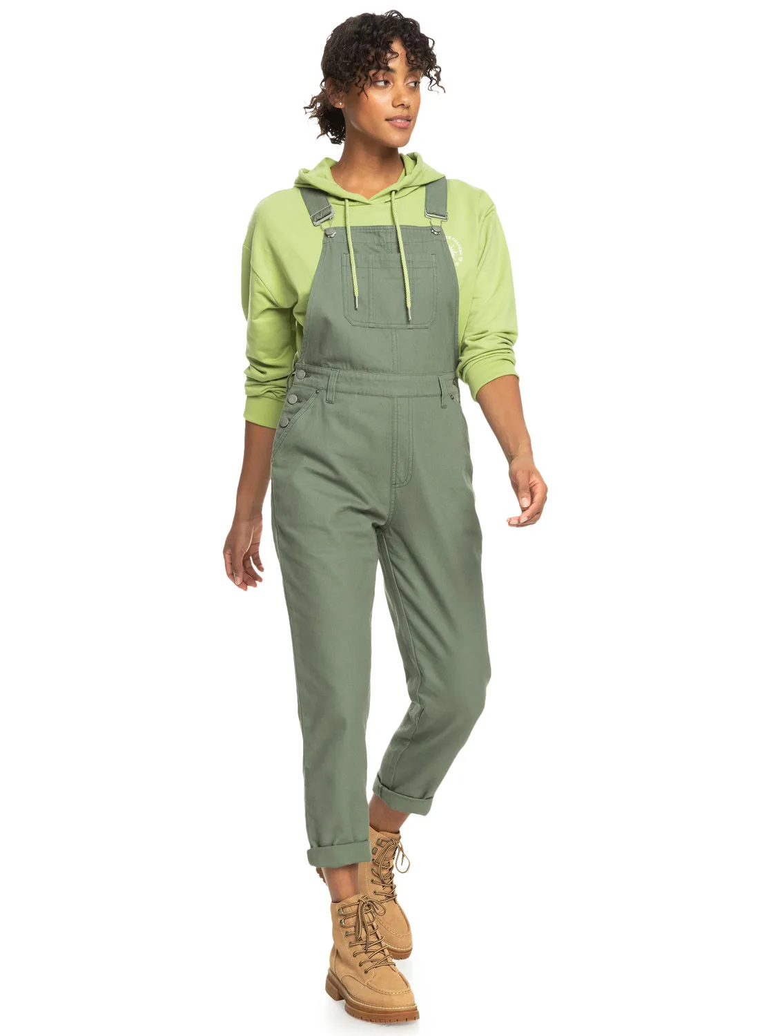 Eternal Change Overalls - Agave Green