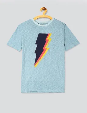 GAP Boys Blue Graphic Short Sleeve T-Shirt