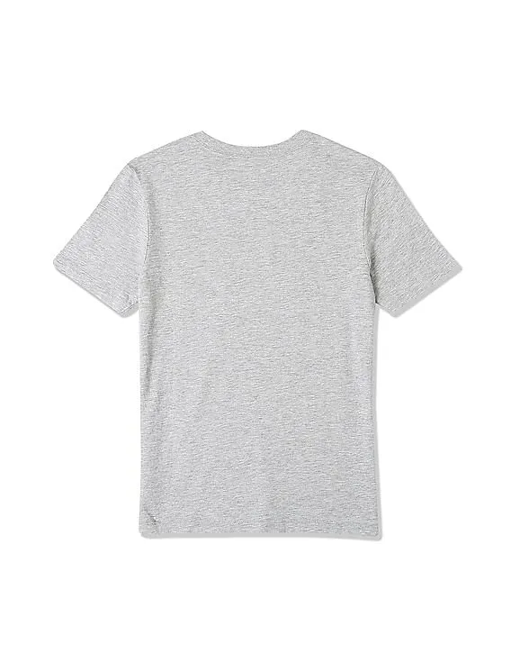 GAP Boys Grey Short Sleeve Graphic Tee