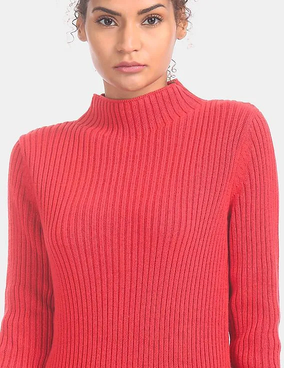 GAP Red Turtle Neck Sweater Dress