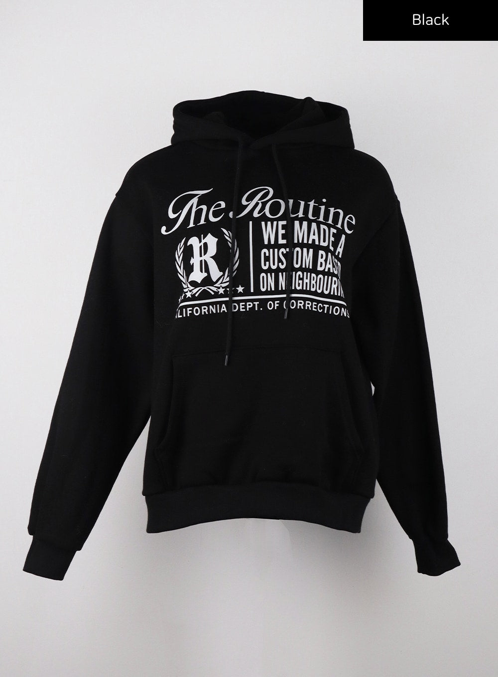 Graphic Lettering Hoodie CD329