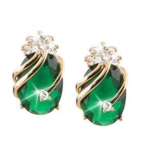 Green Vine Earrings