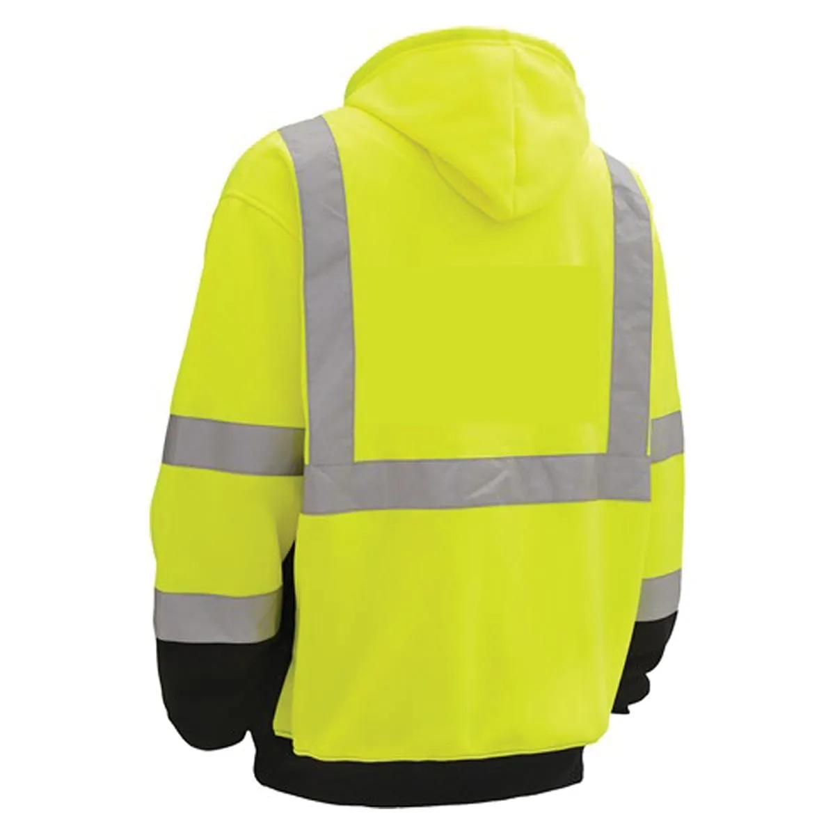 GSS Safety ANSI 3 Pullover Fleece Hi-Vis Sweatshirt w/Black Bottom